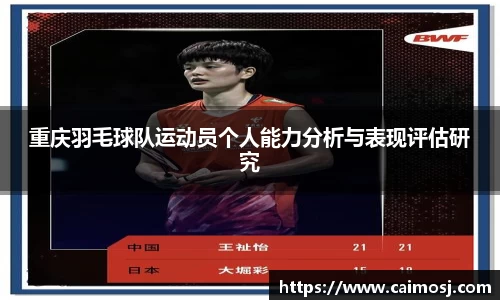 重庆羽毛球队运动员个人能力分析与表现评估研究